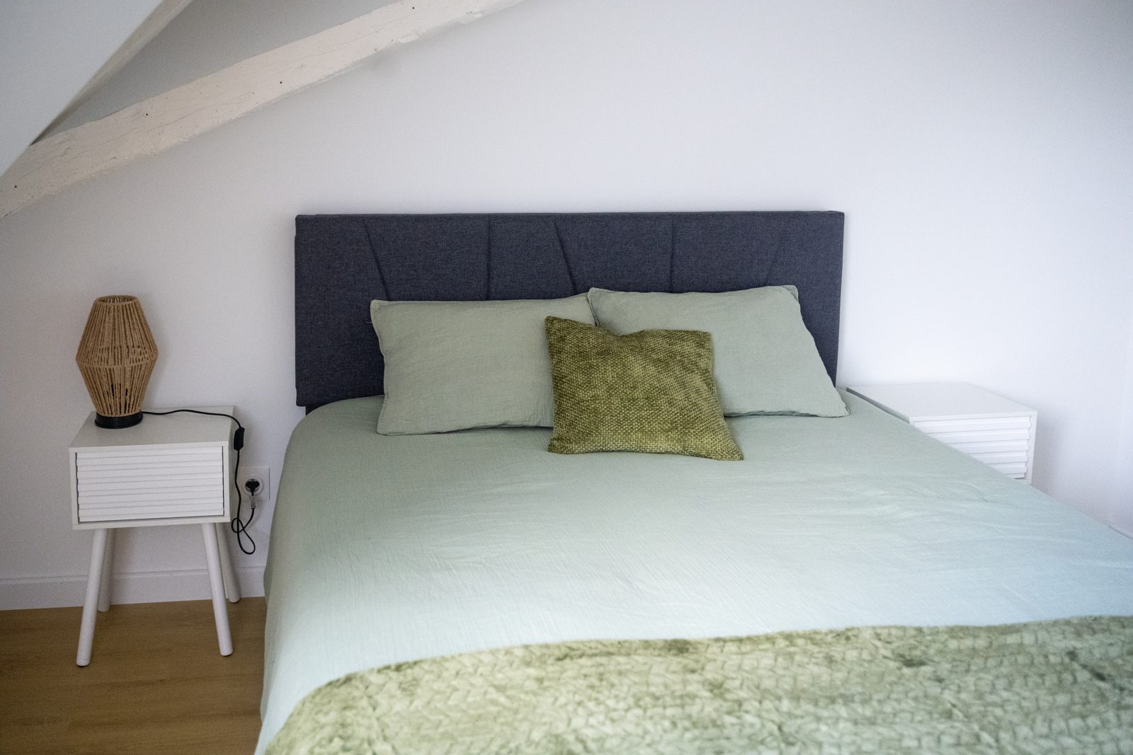 La chambre du Duo avec son lit double